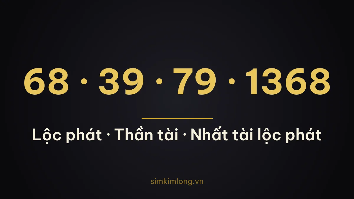 Các đuôi sim tài lộc được săn nhiều xém nhất
